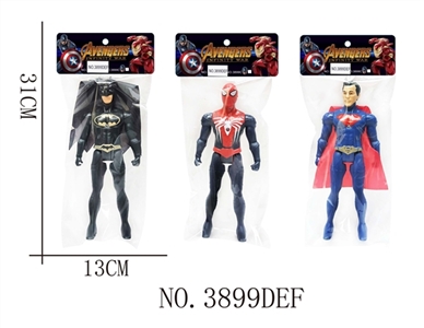 Spiderman, batman superman with light - OBL774792