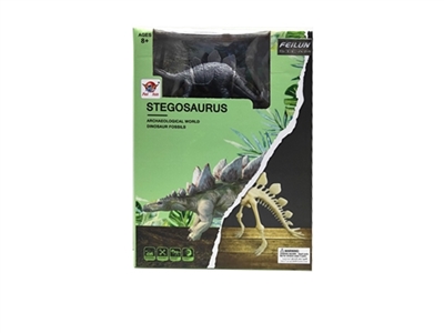 Excavation simulation collection - stegosaurus - epoxy resin version - OBL774821