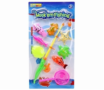 Fishing toy nine times in English (two conventional) - OBL774888