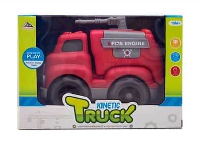 滑行卡通消防车 - OBL775214