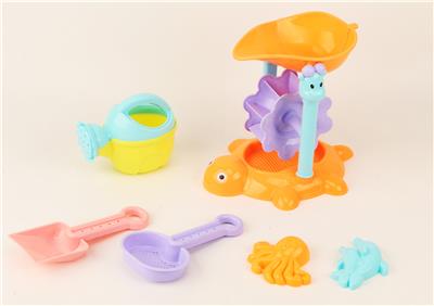 244 baby turtle water sand cart combination 2 (6 pieces) - OBL799277
