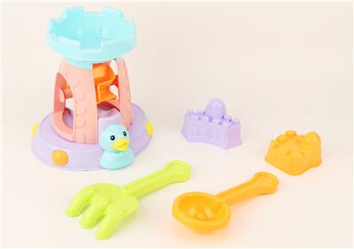 245 mengmeng duck water sand truck combination 1 (5 pieces) - OBL799278