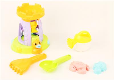 245 mengmeng duck water sand truck combination 2 (6 pieces) - OBL799279