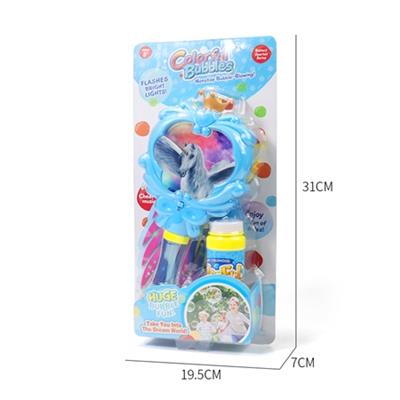 Electric pegasus magic wand bubble machine - OBL805082