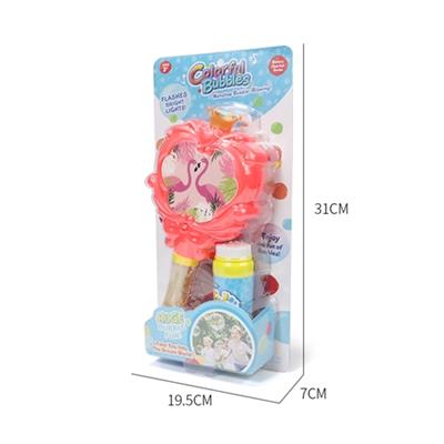 Electric flamingos magic wand bubble machine - OBL805083