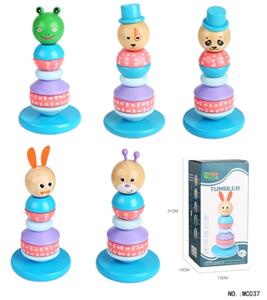 木制动物不倒翁 - OBL805150