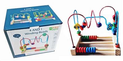 木制昆虫绕珠 - OBL805168