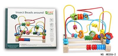 木制三轨动物绕珠 - OBL805171