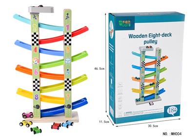 木制8层滑道车 - OBL805181