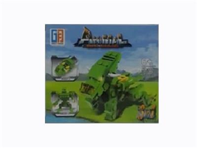 侏罗纪积木变形恐龙四款混装 - OBL805209