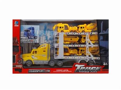 惯性拖头三层平板拖车 - OBL805266