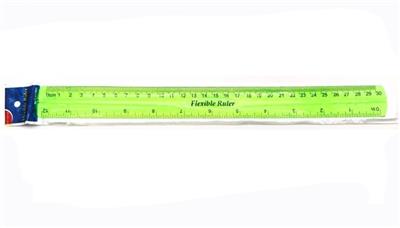 3 cm high, 30 cm long flexible rule - OBL805444