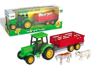 惯性围栏斗农夫车载山羊+马 - OBL805526