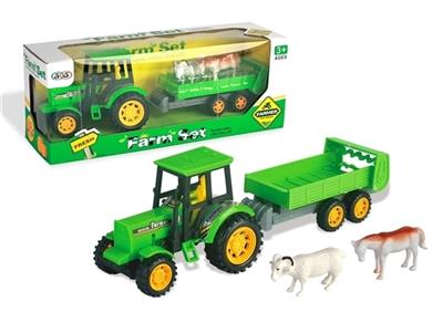 惯性粉切农夫车载山羊+马 - OBL805530