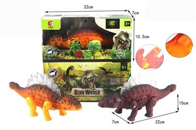 Electric dinosaur - ankylosaurus - OBL805741