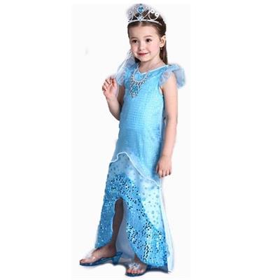 Ice and snow mermaid bead piece dress - OBL805753