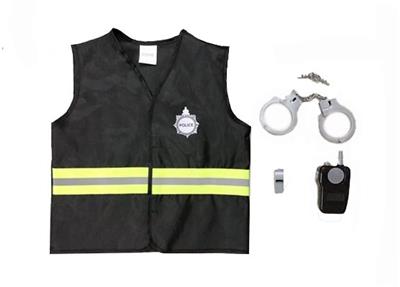 The police suit with music interphone KN528 vest - OBL805766