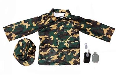 KN533 military camouflage long sleeve with hat - OBL805793