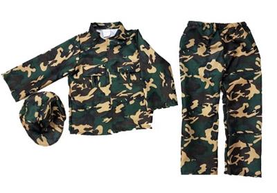 Hat KN534 military camouflage long suit with pants - OBL805794