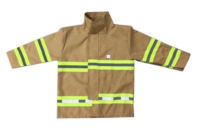 KN565 long-sleeved yellow fire suit with music interphone - OBL805812