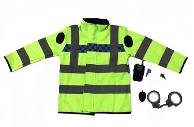 KN567 long sleeve green police sets with music interphone - OBL805814