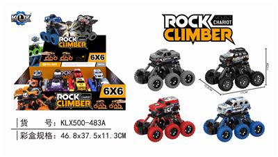 Six quad back with suspension climbing car - OBL805864