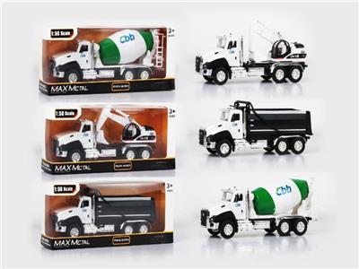 1:50 double open the door back in alloy truck (stir hook machine tipping bucket) three mixed (option - OBL805918