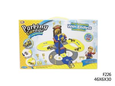 Slide engineering parking lot (with three truck wang) - OBL805964