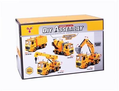 Reassemble blocks of inertia 1:12 DIY can truck (bulk with four key light) - OBL806098