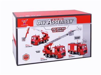 Reassemble blocks of inertia 1:12 DIY can fire engines (bulk with four key light) - OBL806104