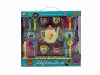 30 PCS boxed tea set matte (design) - OBL806298