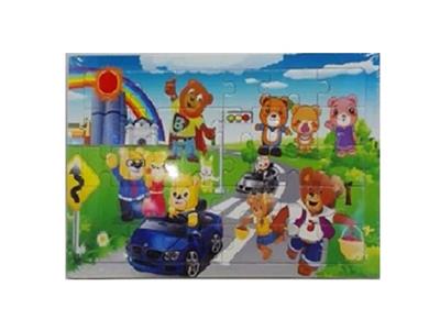 Wooden jigsaw puzzle - OBL806341