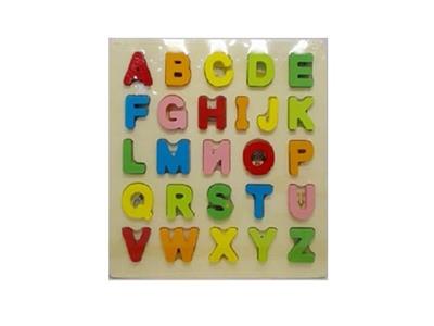 Wooden letter puzzles - OBL806400