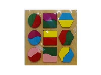 Wooden geometric puzzles - OBL806440