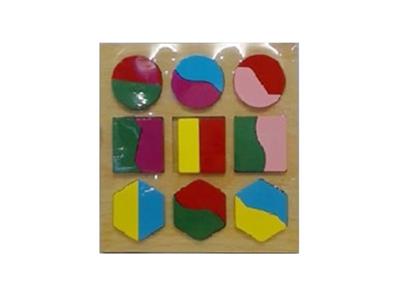 Wooden geometric puzzles - OBL806441