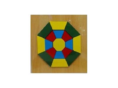 Wooden geometric puzzles - OBL806446