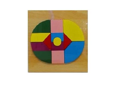 Wooden geometric puzzles - OBL806450