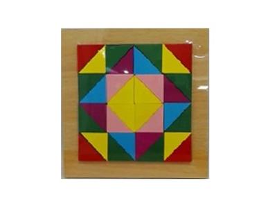 Wooden geometric puzzles - OBL806451