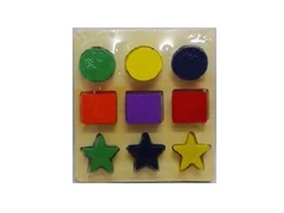 Wooden geometric puzzles - OBL806458