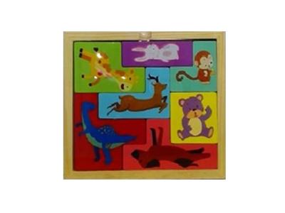 Wooden wooden jigsaw puzzle - OBL806464