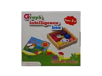 Wooden cognitive puzzle - OBL806473