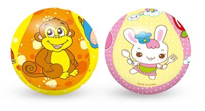 7 inch happy cartoon plush ball bounce - OBL806711