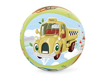 7 inch cartoon car bounce plush ball - OBL806713