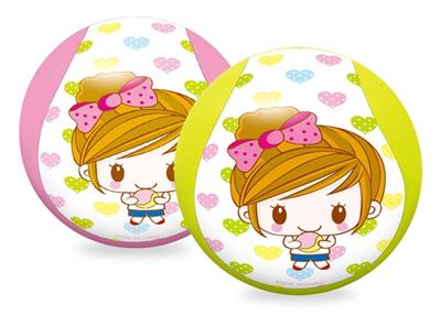 8 inch girl plush ball bounce - OBL806721