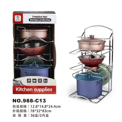 Play house stainless steel tableware (paint) - OBL806745