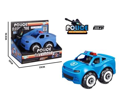 Dismantling the police car - OBL806838