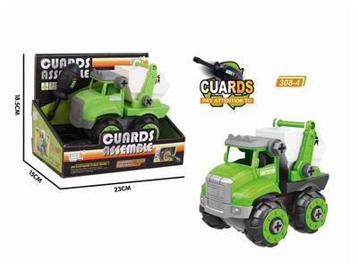 Dismantling sanitation bucket garbage truck - OBL806839