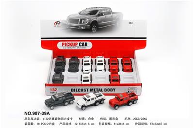 1:32 simulation Benz truck (3 color) - OBL806860