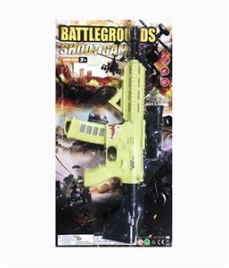 黄色鲨鱼嘴M416电动声光枪 - OBL806892