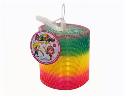 Transparent mixed color rainbow circle - OBL807018